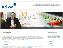 Tablet Screenshot of indiwa.biz